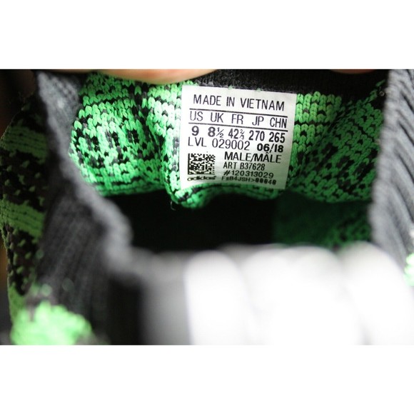 Adidas Originals NMD TS1 Primeknit Men\'s 9 Watermelon Green Knit Sneakers main image 6